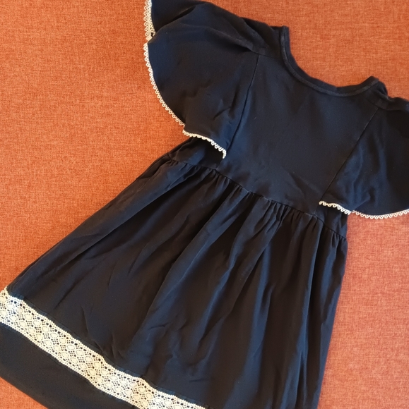 Chloe girls size 14 navy dress - Picture 2 of 4